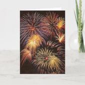 Feuerwerkskörper Karte (Vorderseite)