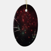 Feuerwerkskörper Keramik Ornament (Rechts)