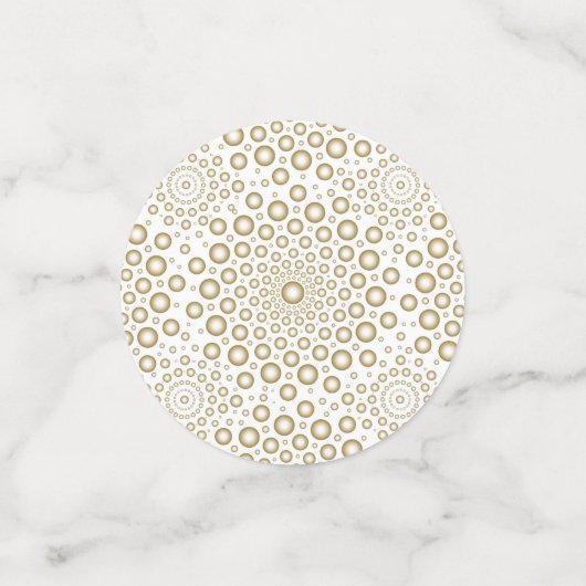 Feuerwerkskörper Konfetti (Klein Vorderseite)