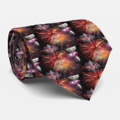 Feuerwerkskörper Krawatte (Gerollt)