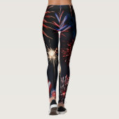 Feuerwerkskörper Leggings (Rückseite)