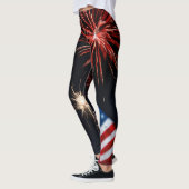 Feuerwerkskörper Leggings (Links)