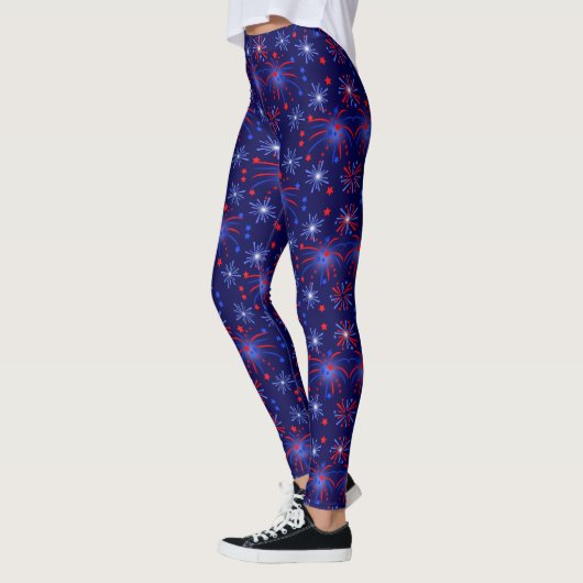 Feuerwerkskörper Leggings (Links)