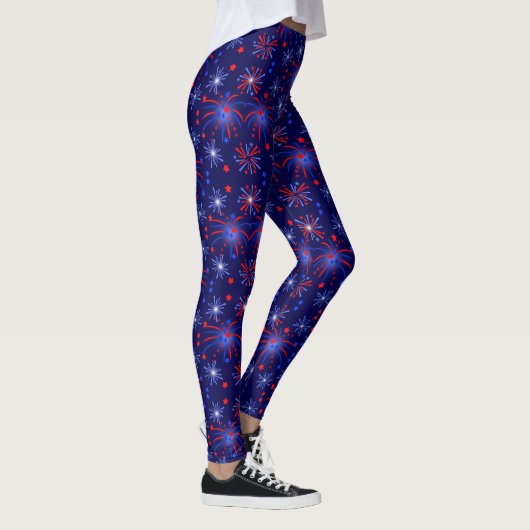 Feuerwerkskörper Leggings (Rechts)
