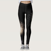 Feuerwerkskörper-Leggings Leggings (Vorderseite)
