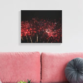 Feuerwerkskörper/Leinwand Leinwanddruck (Insitu (Wohnzimmer))