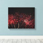 Feuerwerkskörper/Leinwand Leinwanddruck (Insitu (Holzboden))