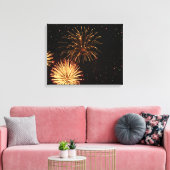 Feuerwerkskörper/Leinwand Leinwanddruck (Insitu (Wohnzimmer))