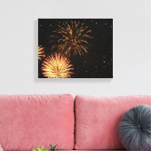 Feuerwerkskörper/Leinwand Leinwanddruck (Insitu (Wohnzimmer))
