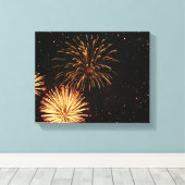 Feuerwerkskörper/Leinwand Leinwanddruck (Insitu (Holzboden))