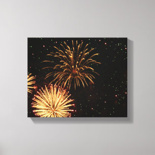 Feuerwerkskörper/Leinwand Leinwanddruck
