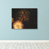 Feuerwerkskörper/Leinwand Leinwanddruck (Insitu (Holzboden))