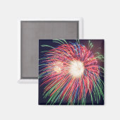 Feuerwerkskörper Magnet (Vorderseite/Rückseite)