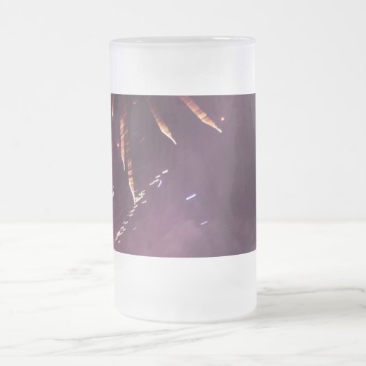 Feuerwerkskörper Mattierte Tasse (Mittel)