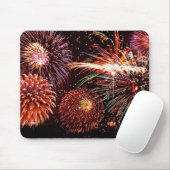 Feuerwerkskörper Mousepad (Mit Mouse)