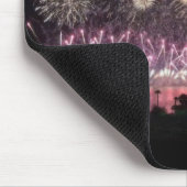 Feuerwerkskörper Mousepad (Ecke)