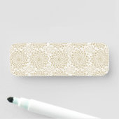 Feuerwerkskörper Namensschild (Beispiel)