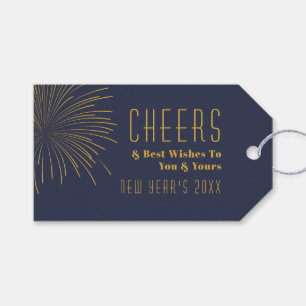 Feuerwerkskörper - Neujahr Geschenkanhänger
