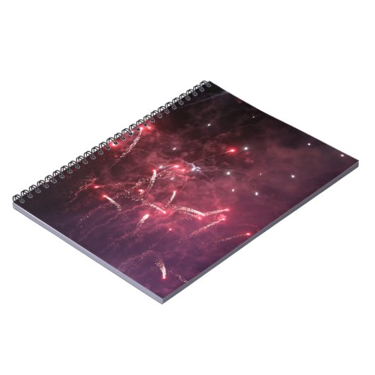 Feuerwerkskörper Notizblock (Linke Seite)