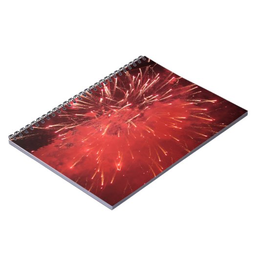 Feuerwerkskörper Notizblock (Linke Seite)