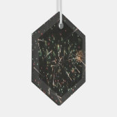 Feuerwerkskörper Ornament Aus Glas (Vorderseite Rechts)