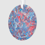 Feuerwerkskörper-Ornament Ornament (Vorderseite)