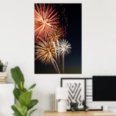 Feuerwerkskörper P0541 Print Poster (Heimbüro)