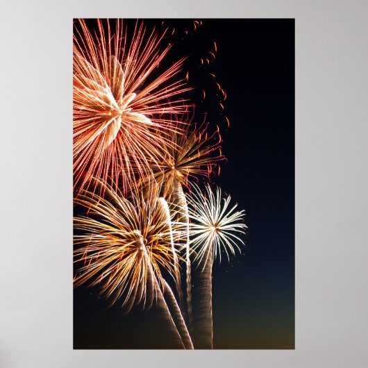 Feuerwerkskörper P0541 Print Poster (Vorne)