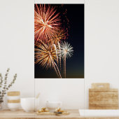 Feuerwerkskörper P0541 Print Poster (Küche)