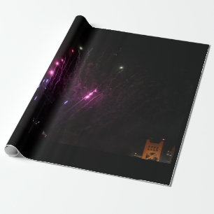 Feuerwerkskörper-Papier Geschenkpapier
