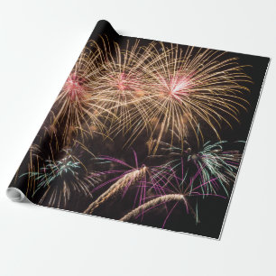 Feuerwerkskörper-Papier Geschenkpapier