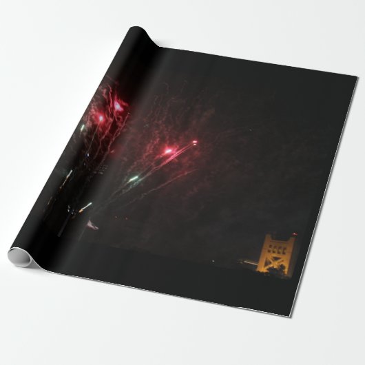 Feuerwerkskörper-Papier Geschenkpapier (Ungerollt)