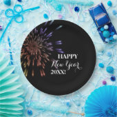 Feuerwerkskörper Pappteller (Party)