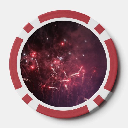 Feuerwerkskörper Pokerchips (Rückseite)
