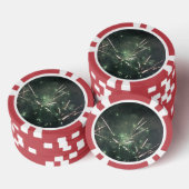 Feuerwerkskörper Pokerchips (Stapel)