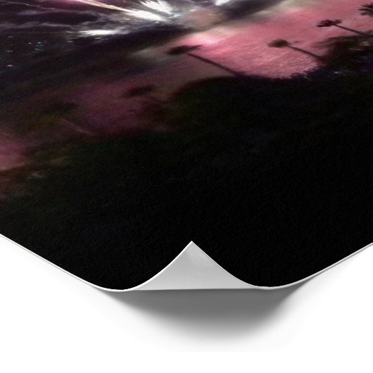 Feuerwerkskörper Poster (Ecke)