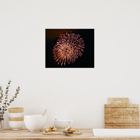 Feuerwerkskörper Poster (Küche)