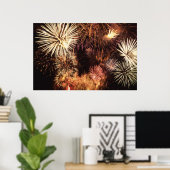 Feuerwerkskörper Poster (Heimbüro)