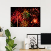 Feuerwerkskörper Poster (Heimbüro)