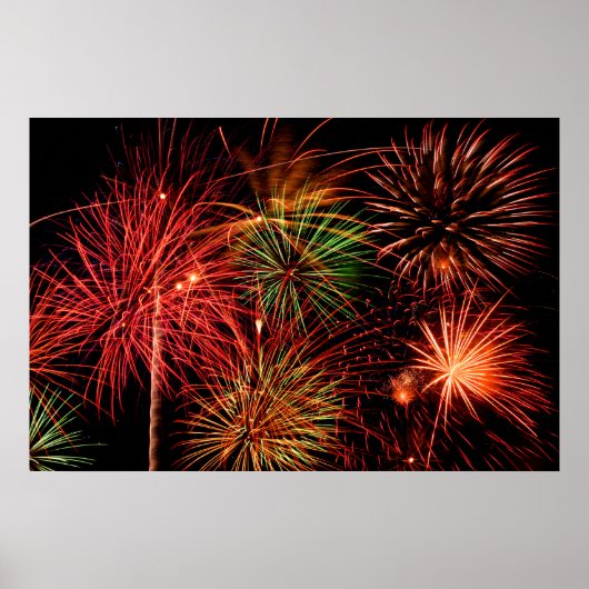 Feuerwerkskörper Poster (Vorne)