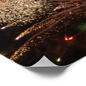 Feuerwerkskörper Poster (Ecke)