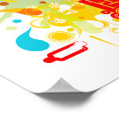 Feuerwerkskörper Poster (Ecke)