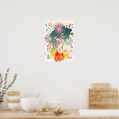 Feuerwerkskörper Poster (Küche)