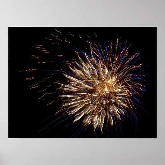 Feuerwerkskörper Poster (Vorne)