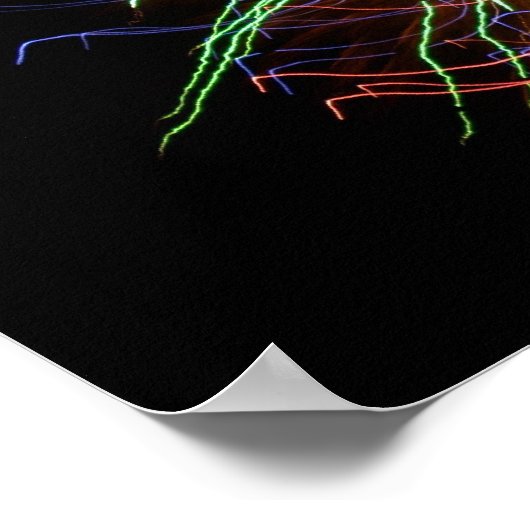 Feuerwerkskörper Poster (Ecke)