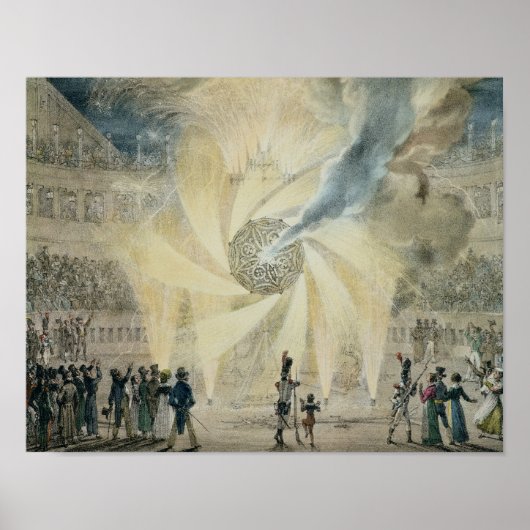 Feuerwerkskörper Poster (Vorne)