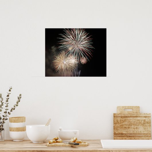 Feuerwerkskörper-Poster 131 Poster (Küche)
