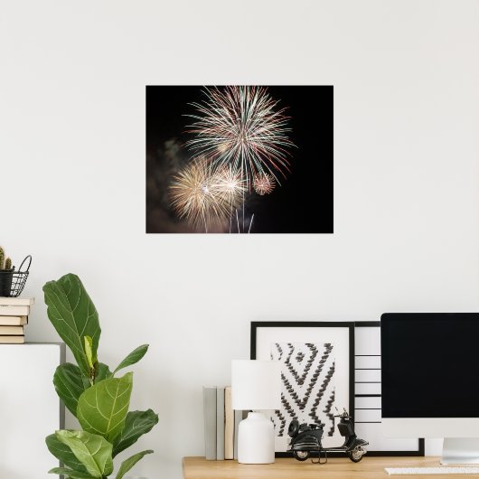 Feuerwerkskörper-Poster 131 Poster (Heimbüro)