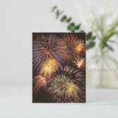 Feuerwerkskörper - Postkarte (Stehend Vorderseite)