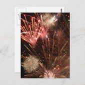 Feuerwerkskörper (Postkarte) Postkarte (Vorne/Hinten)
